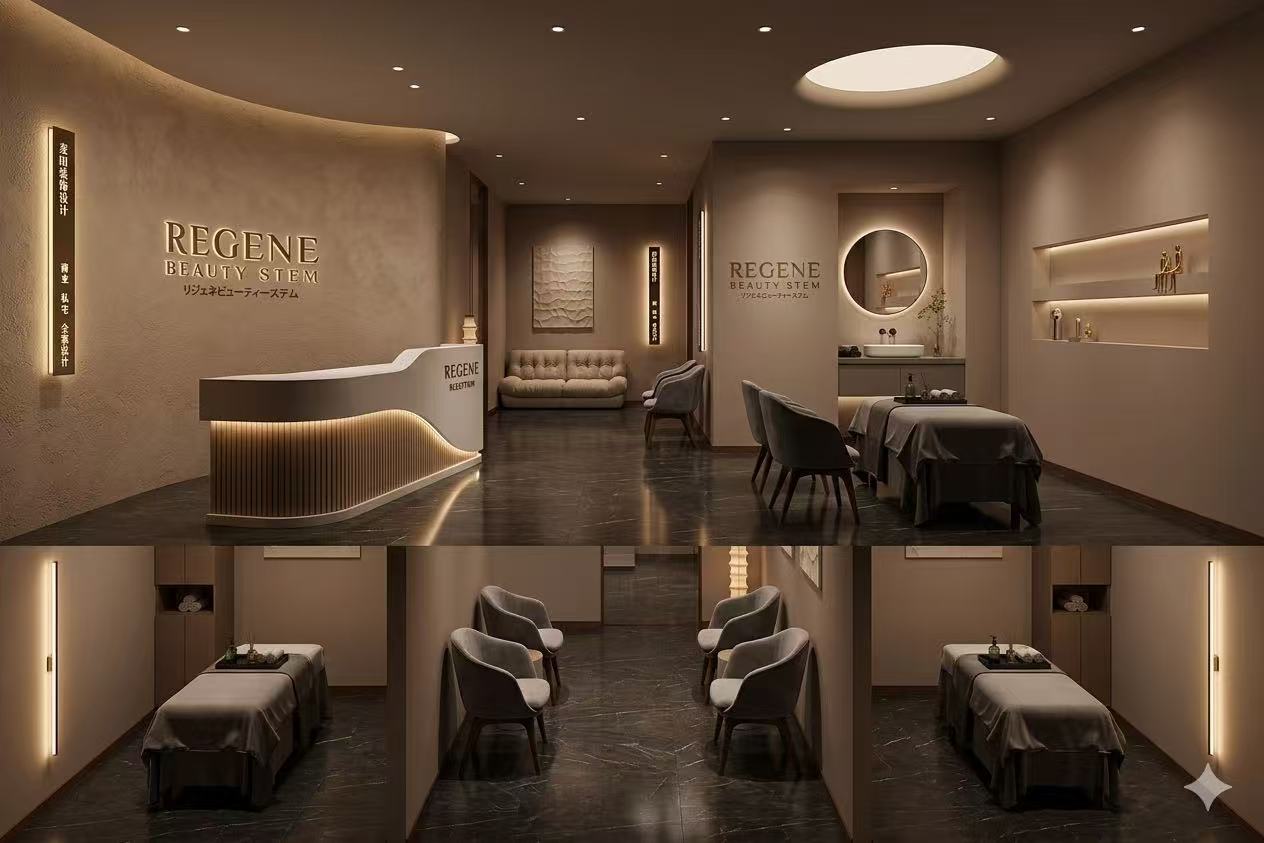 REGENE BEAUTY STEM 店内イメージ